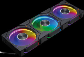 PH-F120D30_DRGB_PWM_BK01_3P PHANTEKS D30, Airflow D-RGB, 120 mm, black, 3P