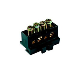 Blok zacisków systemu rozproszonych we/wy- 80A, 4 otwory 13575