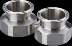 Installation adapter, 16 bar, G 2, Clamp DN50 for flow sensors SM2, SM9, E40254