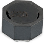 Cewka indukcyjna drutowa SMD 10 μH ±30% 8043 SRF: 24MHz Idc 3.4A, rdzeń ferrytowy