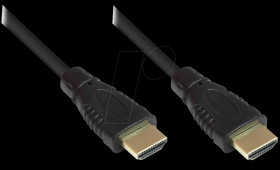 4514-015 HDMI A Plug &gt; HDMI A Plug, 1,5m schwarz