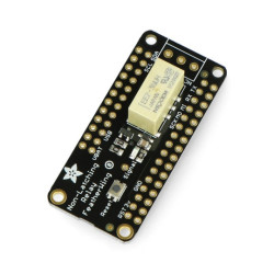 FeatherWing Non-Latching Mini Relay - mini przekaźnik 250V/0,6A - nakładka dla Feather - Adafruit 2895