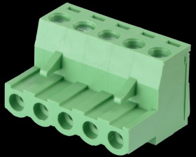 CTB9209/5 Steckbare Schraubklemme - 5-pol, RM 5,08 mm, 0°