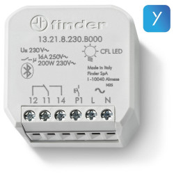Timer Relay Montaż naścienny 250V SPDT 1-stykowy Finder 10s Wielofunkcyjne funkcyjny