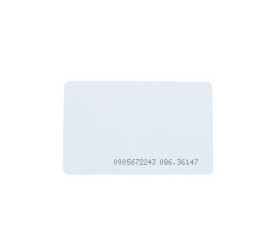 Karta zbliżeniowa UNIQUE TK4100 EM - RFID / NFC - 125KHz - do domofonów, alarmów, rejestracji czasu pracy.