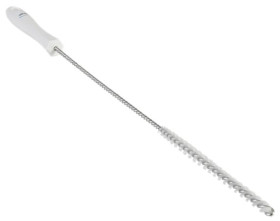 Tube Brush, 10mm, 480mm, Stiff, White