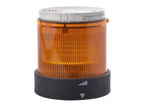 Element świetlny fi70 pomarańczowy światło ciągłe LED 24V AC/DC XVBC2B5 SCHNEIDER ELECTRIC