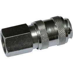 Aerotec 2009559Z Pneumatic Coupler 1/4&quot; Brass EU Plug German Made