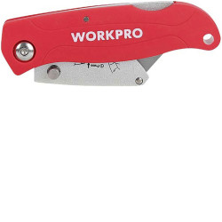 WorkPro WP211002 Quick-Change Folding Utility Knife Plastic 1 piece
