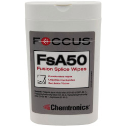 Chemtronics FSA50 Cleaning Tissue 50 pieces Lint-Free Pre-Impregnated Wipes