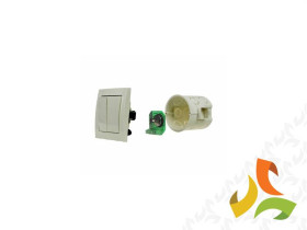 Bezprzewodowy nadajnik zdalnego sterowania F&Wave 5-przyciskowy z 3 wejściami sterowania lokalnego i centralnego ON/OFF FW-RC5 F