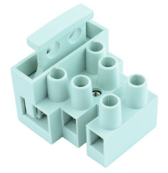 3-Pole Fuse Terminal Block 10A