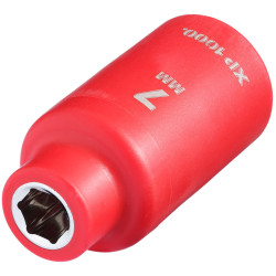 Draper 16336 XP1000&#xAE; VDE Socket, 3/8&quot; Sq. Dr., 7mm - 16336