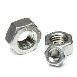 M5 Hexagonal Nut - Stainless Steel - A2 - DIN934 - 10 pcs
