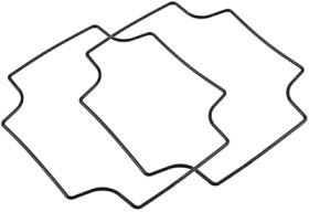 Seal, ABS, (L x W x H) 120 x 120 x 45 mm, black, for series 1557D/1557DA, 1557DGASKET