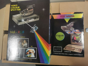 Vidi Amiga Set Boxed (Digitizer and Color Splitter)