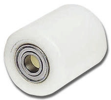 Kółko do wózka, Lite, Poliamid, Biały, obc.: 1000kg, śred.: 82mm, szer.: 98mm