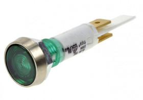 KONTROLKA TBF010 SC15/A GREEN 10MM ZIE/