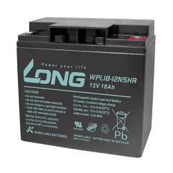 Long WPL18-12SHR VRLA Battery 12V 18Ah AGM Maintenance-Free M5 Connector