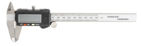 Suwmiarka 150mm z noniuszem RS PRO Cyfrowe 0,03 mm, z kalibracją DKD