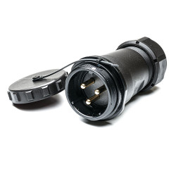 Złącze wielostykowe przemysłowe 3-pinowe Montaż na kablu Gniazdo RS PRO