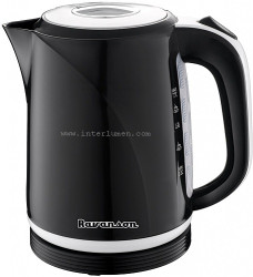 Czajnik 1.7l czarny 360deg; 2200W 230V Ravanson 2040