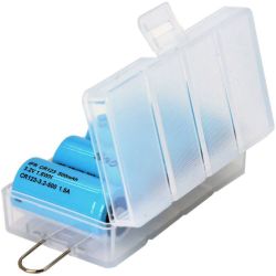 Pudełko na baterie 4x CR-123A, 16340 Soshine SBC-027 (D x S x W) 73 x 41 x 22 mm