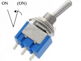 MTS 112 Przeł.hebel. ON-(ON) chwil. impulsowy