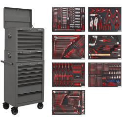 Sealey TBTPCOMBO6 Superline PRO&#xAE; Tool Chest Combination 14 Drawer wi