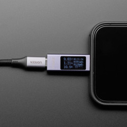 Mini OLED USB C Power Analyzer