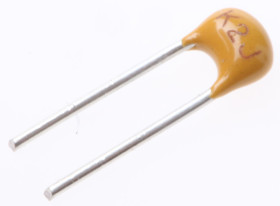 Wielowarstwowy kondensator ceramiczny (MLCC) 100pF 200V dc C0G ±5% THT KEMET