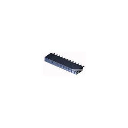 TE Connectivity 6-535541-0 Connector Female 12Pos 1Row ThruHole Shrouded