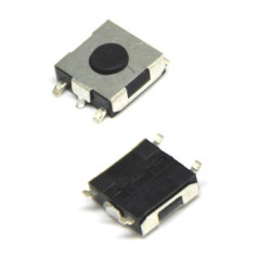 Mikroprzełącznik TACT, okrągły przycisk, 6*6mm, 4 Pin SMD, Homyet