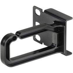 Renkforce RF-4870824 19 inch Cable bracket 360 degree swivel black 200 mm