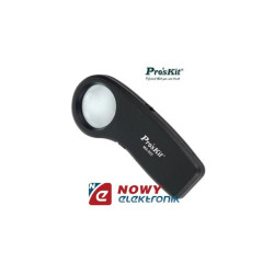 Lupa 7,5x z podświetl. LED+UV MA-022 Proskit