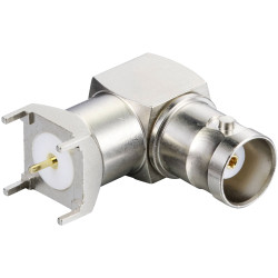 TruComponents 160840 BNC connector Socket, horizontal mount 50 &#x3A9;