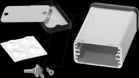 1455D601 profile housing, 1455 D, 60 x 45 x 25 mm, clear