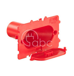 Owalny przepust lejowy, rura DIN EN 25 mm, 1261-43