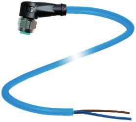 Pepperl+Fuchs 309626 Złącze konfekcjonowane czujnika/aktuatora V1-WV4A-N-15M-PUR, piny: 2, 15 m, 1 szt.