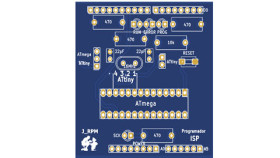 ISP Shield programmer for ATmega / ATtiny PCB