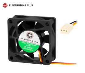 WENTYLATOR 60x60x25mm 60x25mm 6025 24V KULKOWY 2-PRZEWODY