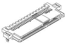 Molex Obudowa złącza pin żeńskiego na PCB Ilość pinów 68 1511240001 1 szt. taśma