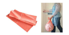 Fartuch, 42cal, Fartuch, Mężczyźni, Kobiety, 27cal, Niebieski, Polietylen, Wave