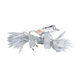 Lampki choinkowe żarówkowe LW-35 ciepłe białe 4m 35szt wewnętrzne