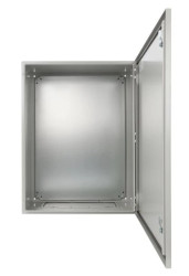 Hermetyczna obudowa metalowa AWOH608030 IP66 z płytą montażową