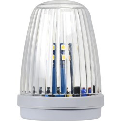Lampa LED Proxima KOGUT BIAŁA z anteną 433.92 MHz (12-24V AC/DC lub 230V AC) świeci na żółto