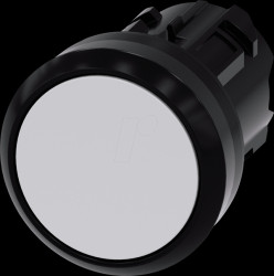 3SU1000-0AB60-0AA0 SIRIUS ACT pushbutton, Ø 22 white