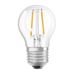 Żarówka LED E27 P45 CL 1,5W = 15W 136lm 2700K Ciepła 300 Filament OSRAM STAR