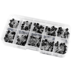 Zestaw tranzystorów TO-92 200 sztuk
