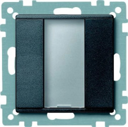 Przycisk pojedynczy plus, antracyt, system M MTN627514